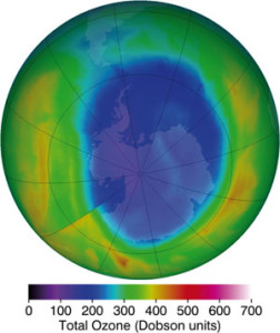 Trou Antarctique ozone 20120912