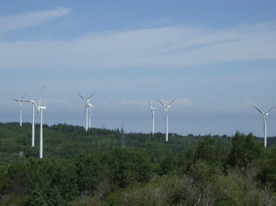 Éoliennes, Cap-Chat, Québec