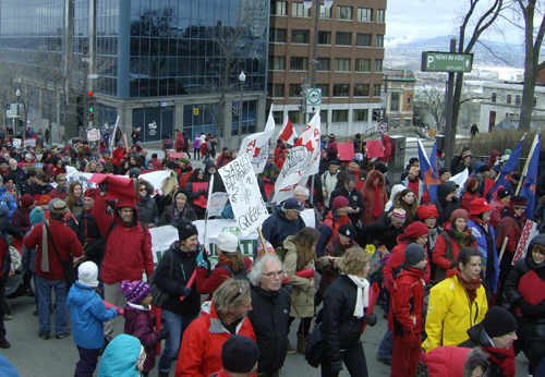 Marche pour le climat Québec
